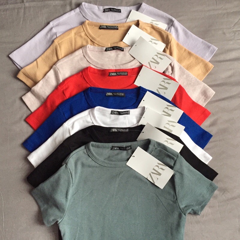 zara basic tops