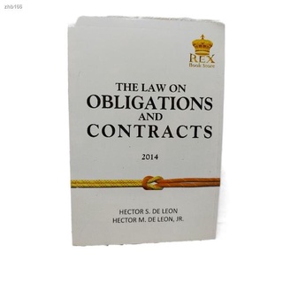 ○the law on obligation and contracts 2014 edit. by Hector de leon #1