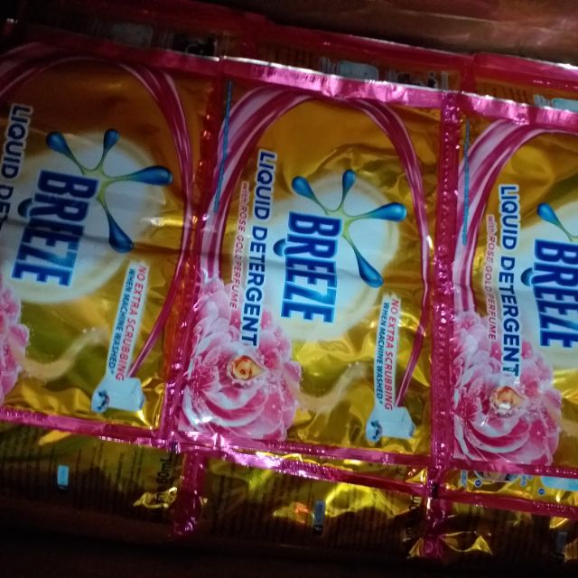 Breeze liquid detergent sachet 60ml per sachet Shopee Philippines
