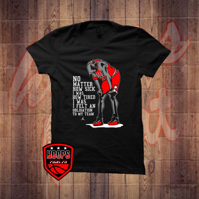 flu game shirt