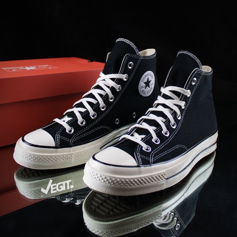 Converse Chuck 70s Hi Black | Shopee Philippines