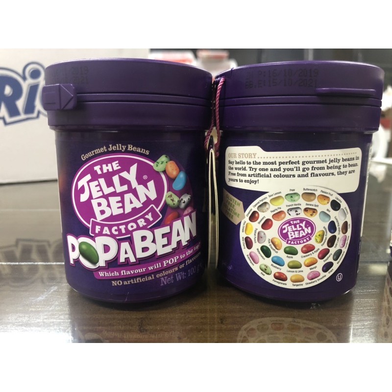 The Jelly Bean Factory Pop A Bean Tub, 100g Shopee Philippines