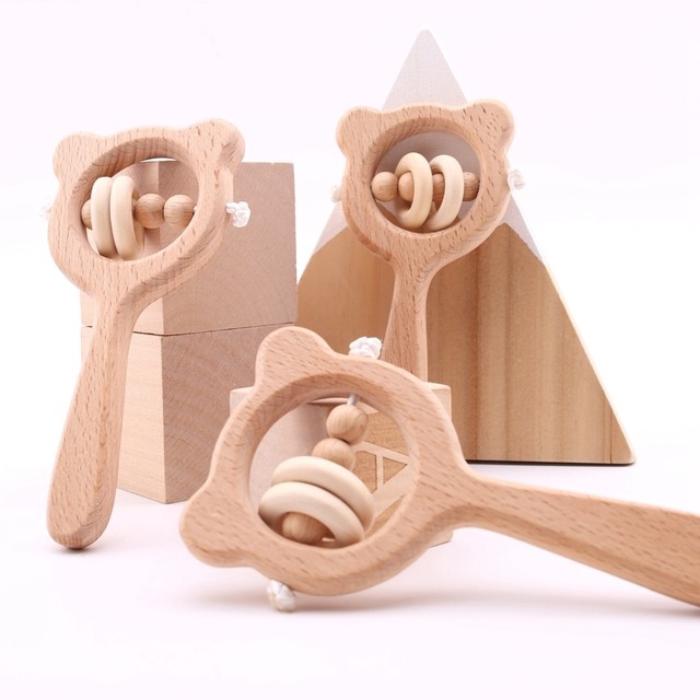 wooden chew toys for babies