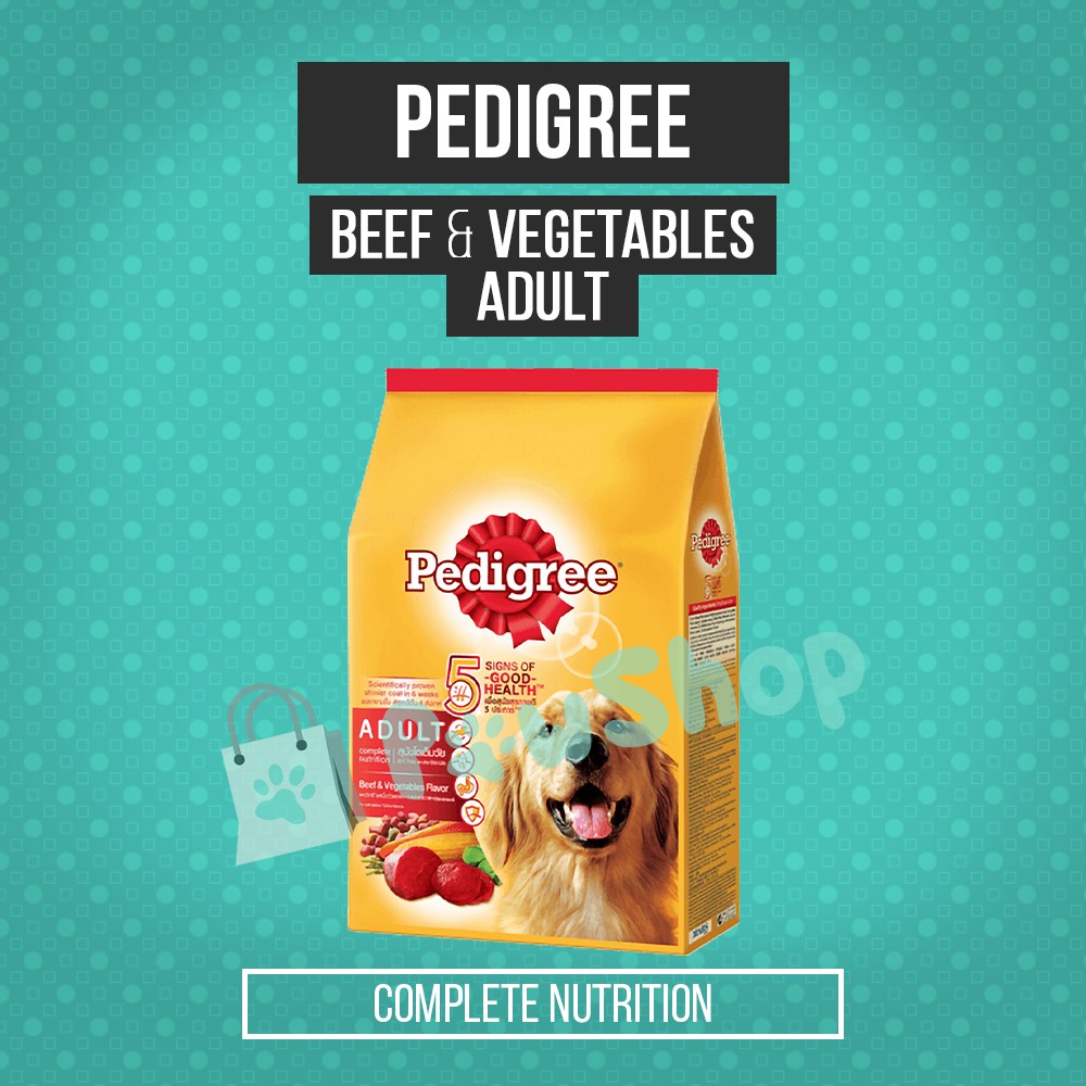 Pedigree Adult Dog Dry Food 20kg | Shopee Philippines