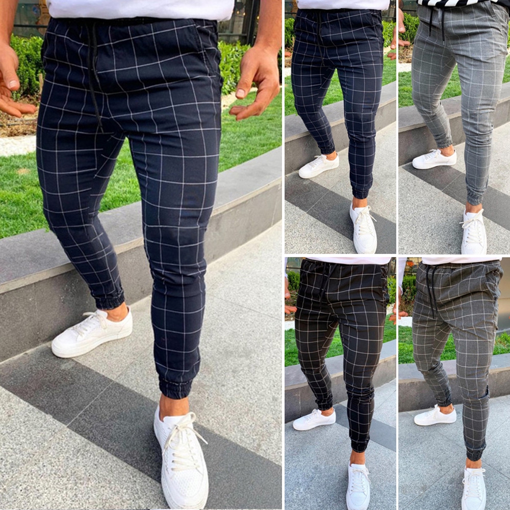 plus size slim fit joggers