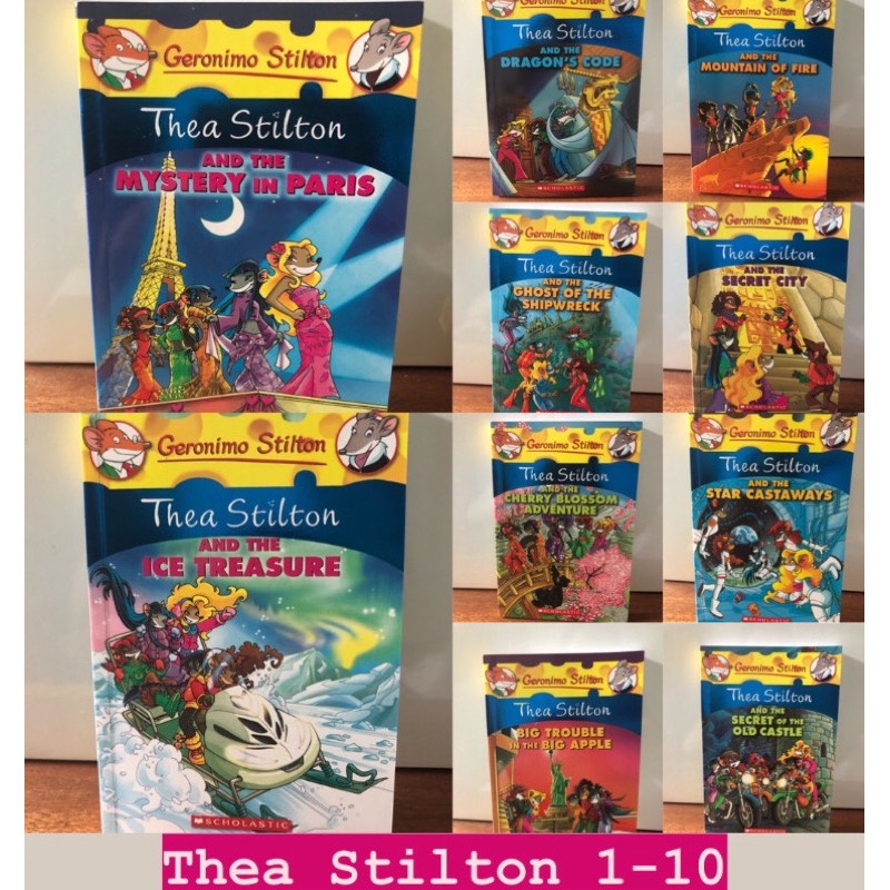 Thea Stilton Collection Set Books 110 Brand New