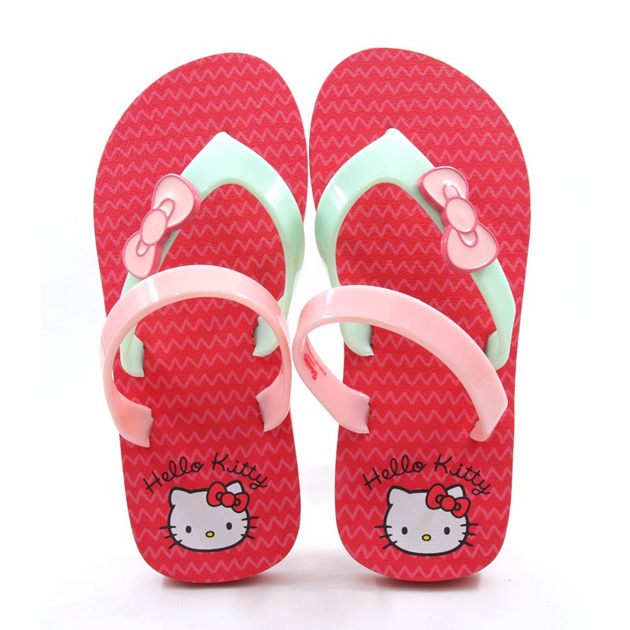 Hello Kitty Flip Flops for Kids: Darling (Carnelian) | Shopee Philippines