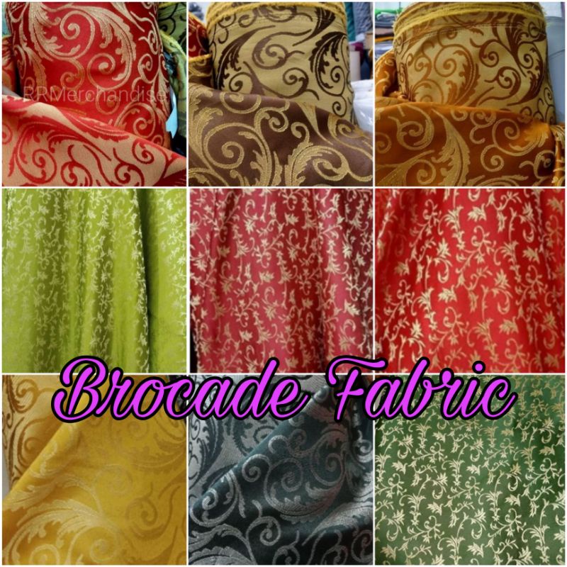 Original Brocade Fabric ( Thick Variety) 60 inches widthsold per yard