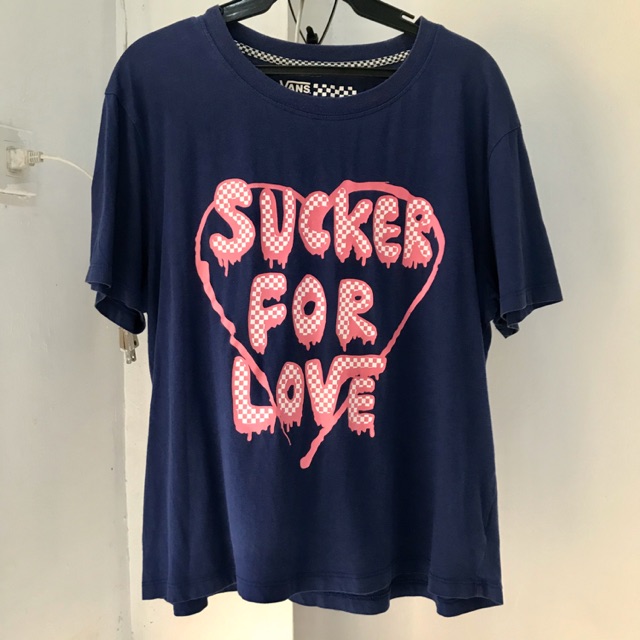 blue vans shirt womens
