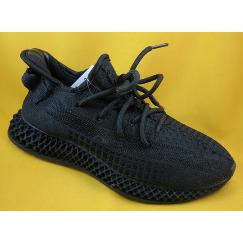 womens black yeezy sneakers