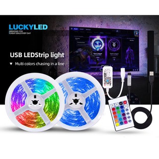 Morui LED Strip lights 2835 DC/12V RGB LED Light  Waterproof LED Light Strips 5m With Remote Adapter