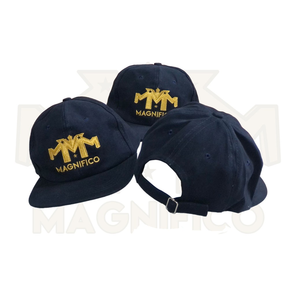 Mark Magnifico Magsayo Navy Blue Embroidered Cap