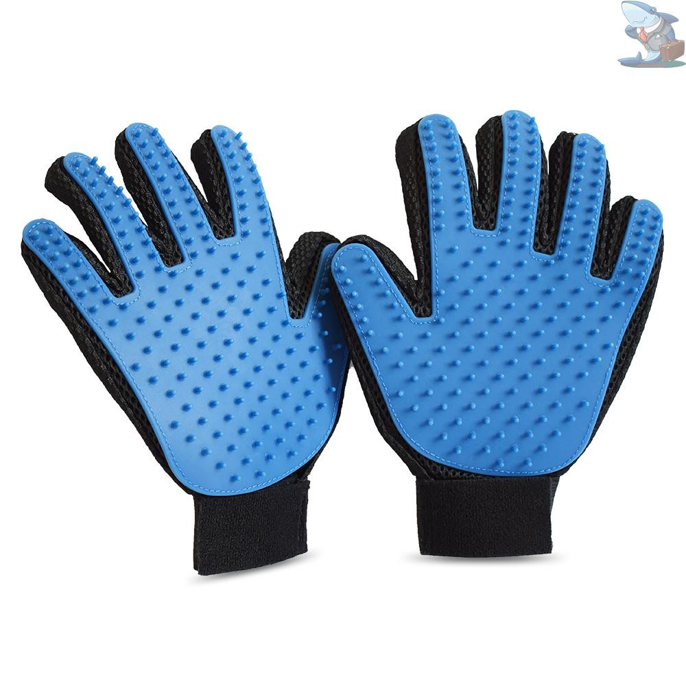 dog brush glove