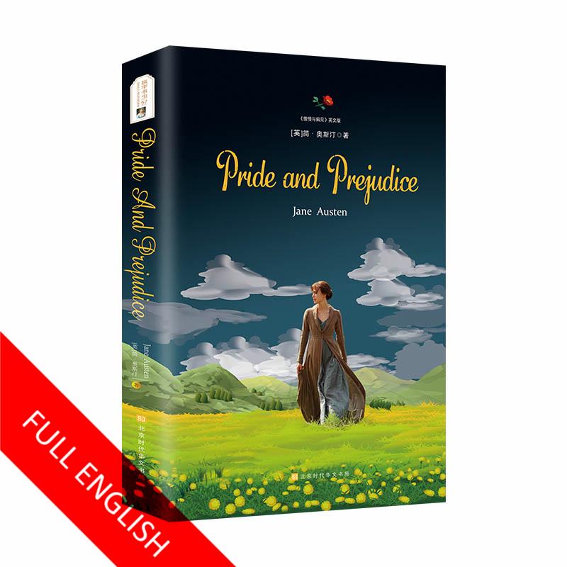 【Hardcover】Pride and Prejudice full English Edition Book Original FICTION Novels by Jane AUSTEN #2