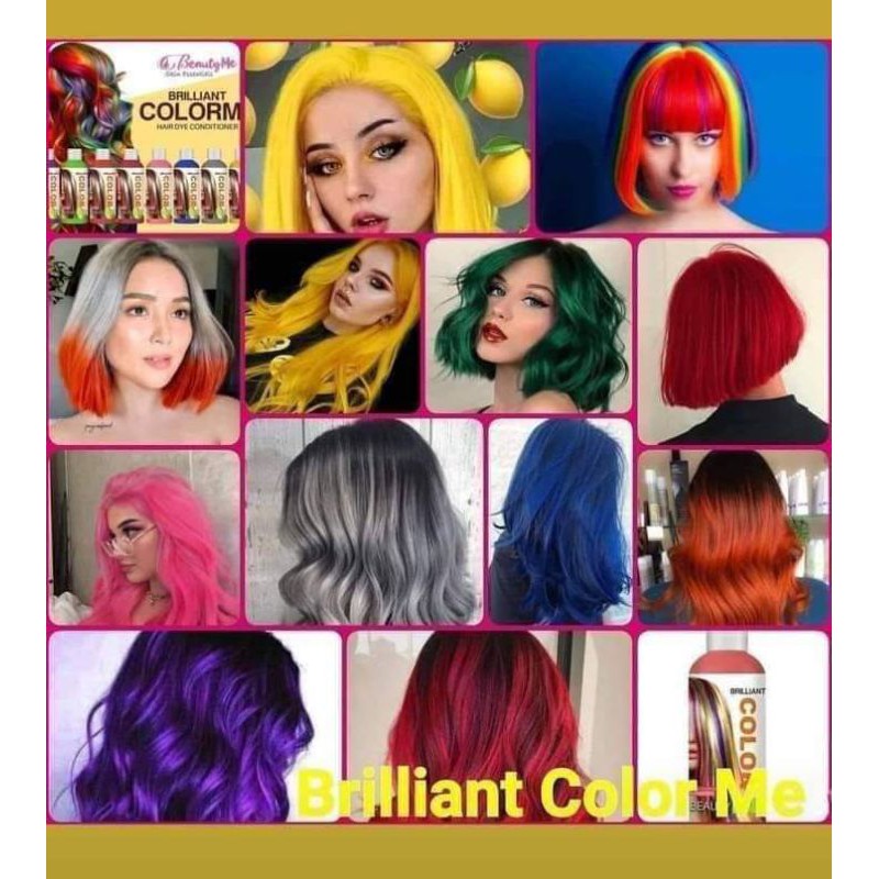 Brilliant Hair Color Me Beauty Me ( Hair Color Treatment) | Shopee  Philippines