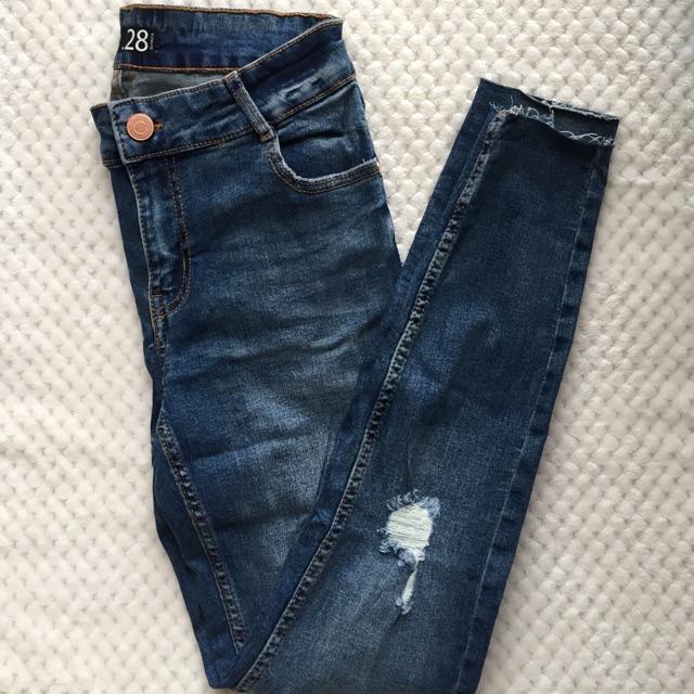 fb sister high waist skinny