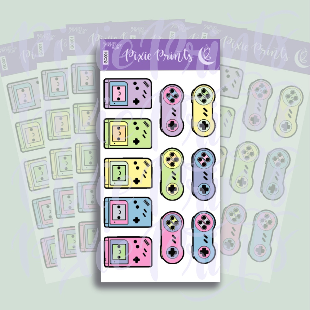 GC001 GAME CONSOLE STICKERS Shopee Philippines