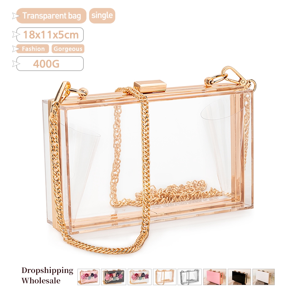 see through crossbody