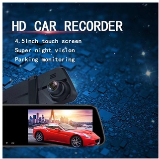 LENOVO dashcam cam for car car with night vision 4.39inch 70mai Dual Lens FHD 1080P Rearview Mirror #5