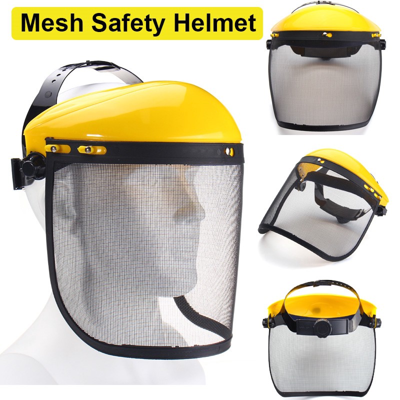 Dreaming Mesh Safety Visor Full Face Shield Eye Protection Shredder | Shopee Philippines