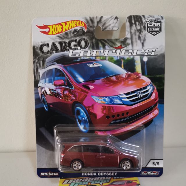 hot wheels cargo carriers honda odyssey