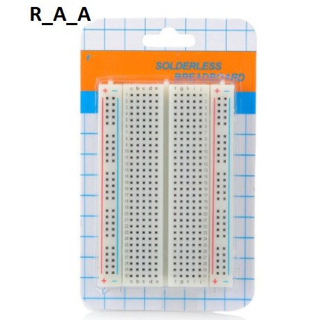 solderless breadboard raspberry pi