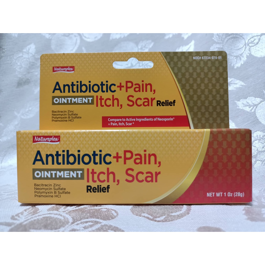 Natureplex Antibiotic+Pain, Itch, Scar Relief Ointment (28g) Shopee