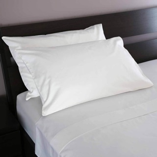 white 100 cotton pillowcases