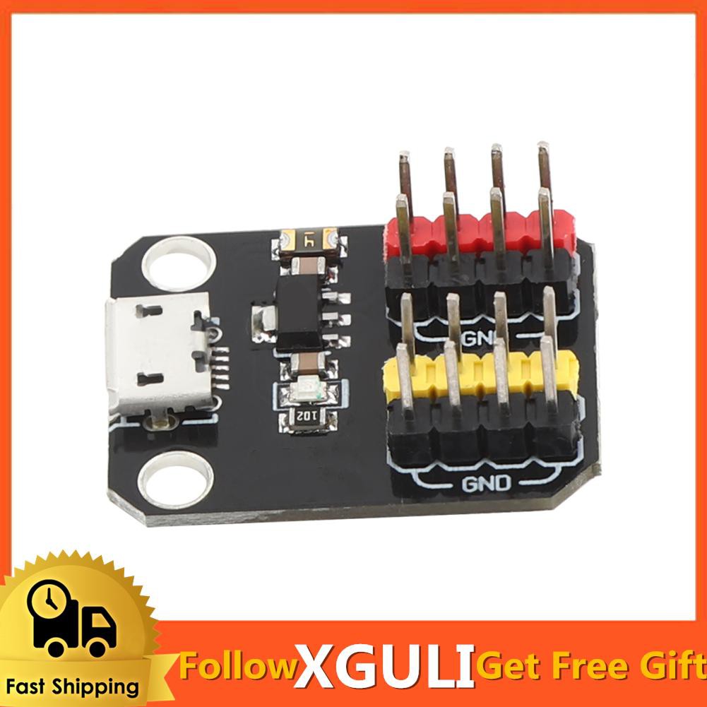 Xguli Usb Power Supply Module Micro Interface 3 3v 5v 1117 Regulator Chip Shopee Philippines