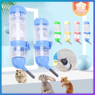 Dog Water Dispenser 60ML/80ML/125ML/250ML Hamster pet Water Dispenser Rabbit Water Drinker
