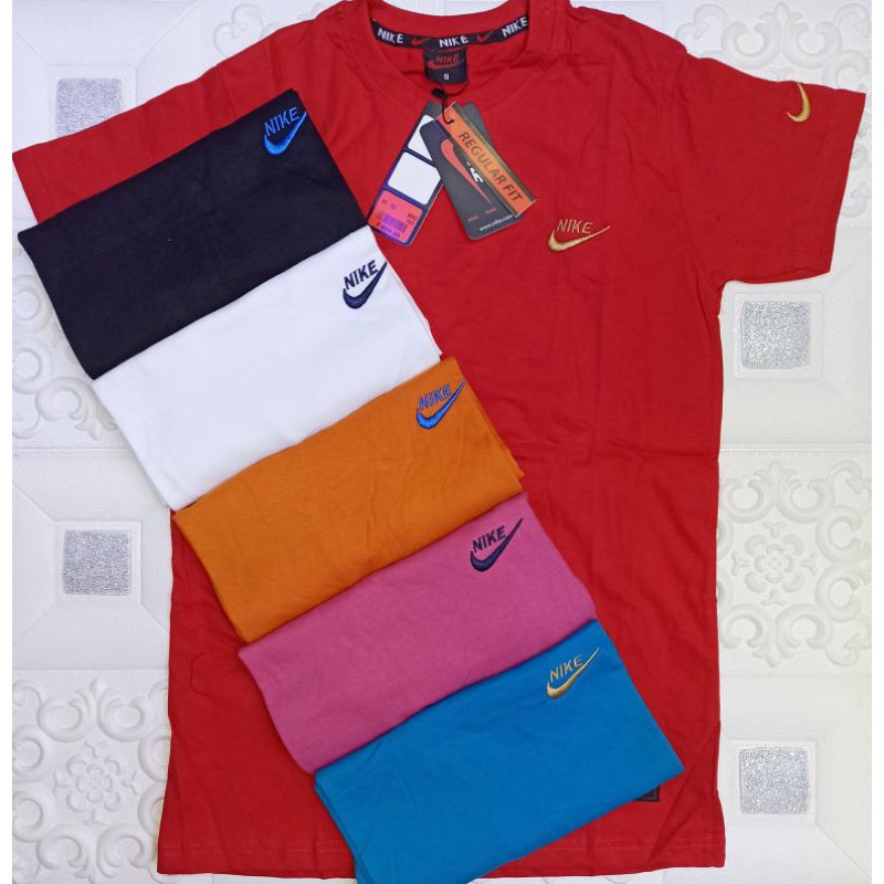 nike t shirt with small logo