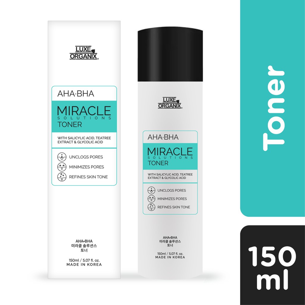 luxe organix toner for acne prone skin