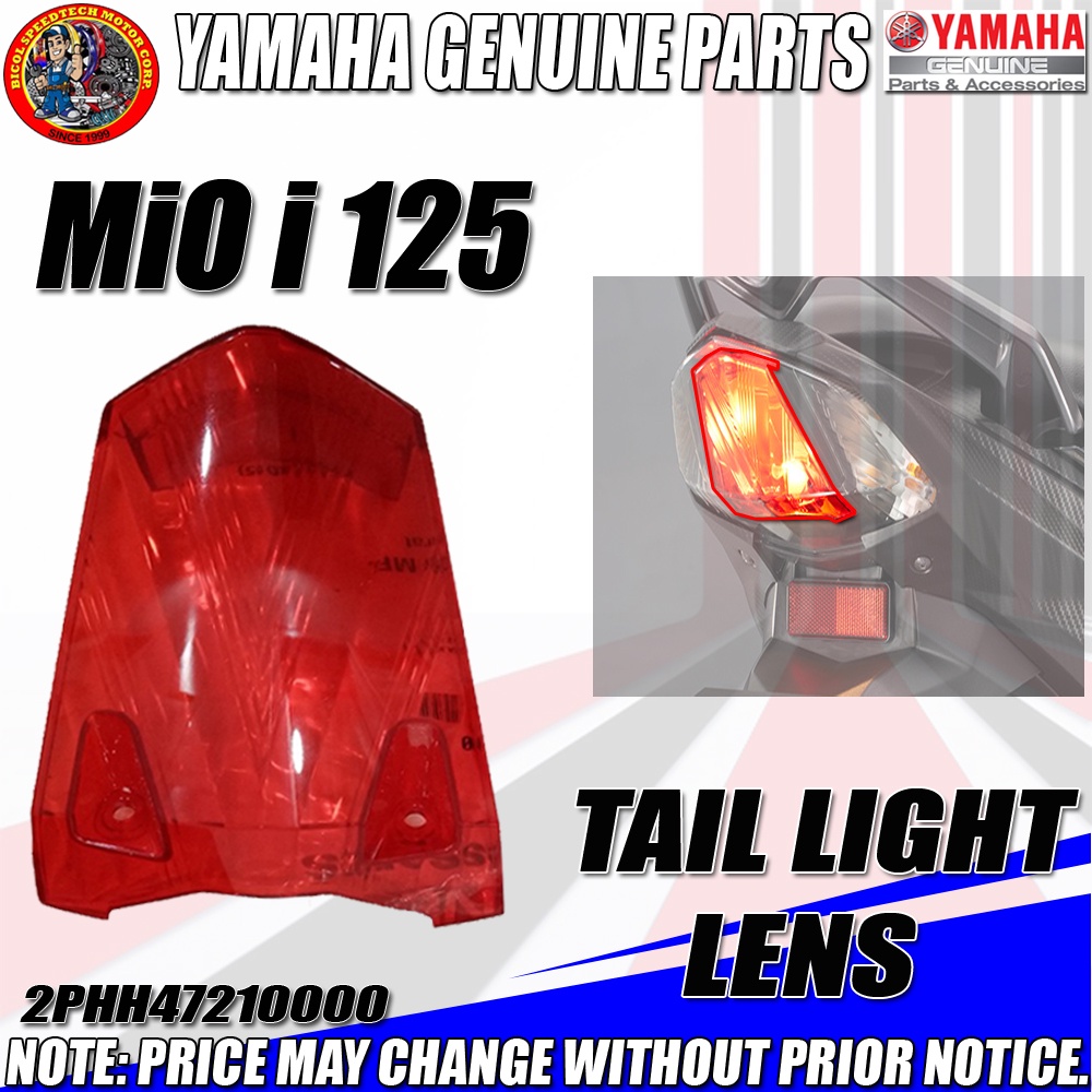 MIO I 125 TAIL LIGHT LENS (YGP GENUINE 2PHH472100) Shopee Philippines