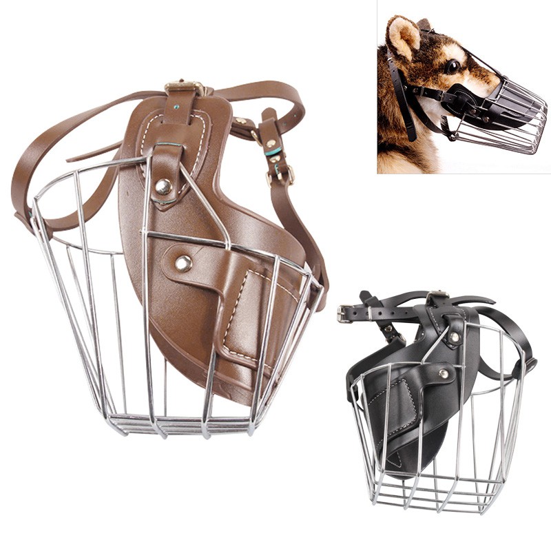 steel muzzle for dogs