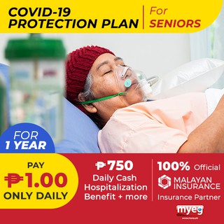 COVID-19 Hospitalization Insurance Plan for SENIORS for One (1) Year – Powered by MYEG