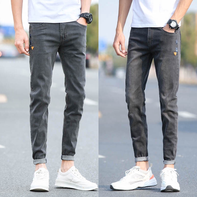 dark grey slim fit jeans mens