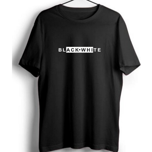 Black White Aesthetic Minimalist Statement T Shirt Unisex Shopee Philippines