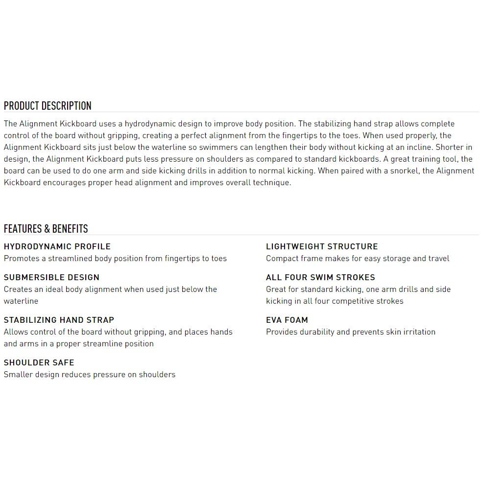 finis alignment board