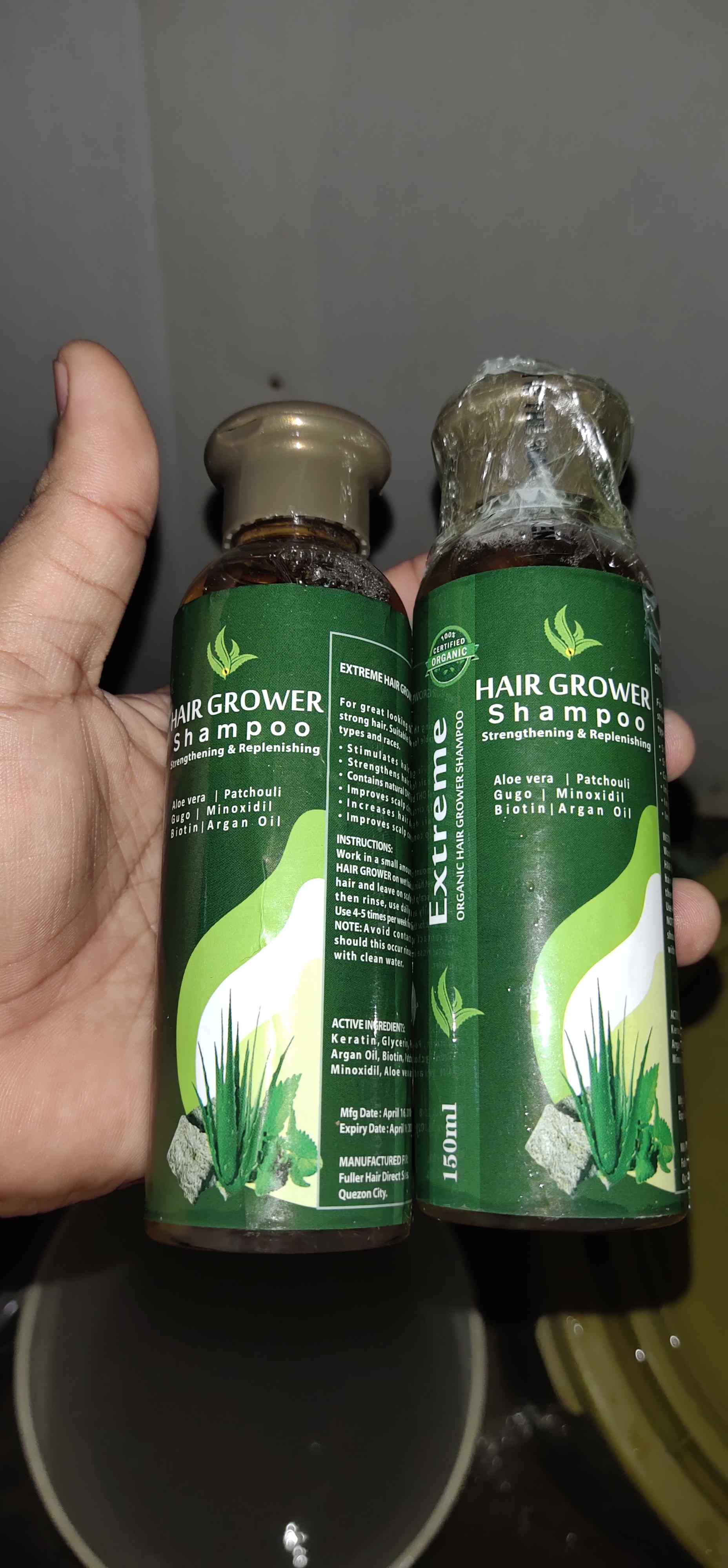 Extreme Hair Grower Shampoo 150ml Shopee Philippines
