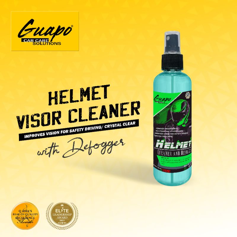Guapo Car Care Solutions Helmet Visor Cleaner and Defogger / Glass