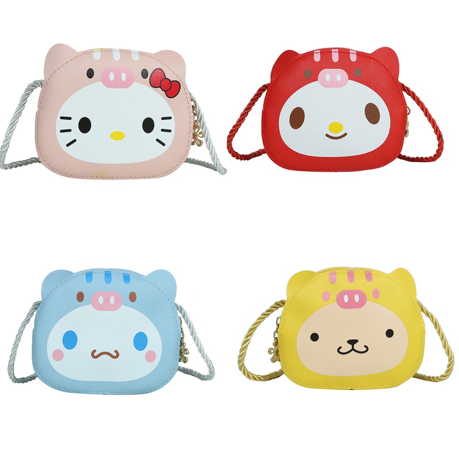 Cartoon children's shoulder bags girls cute kids princess baby