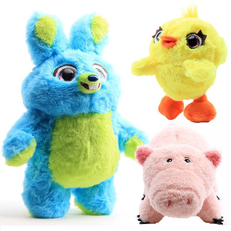 bunny and ducky plush