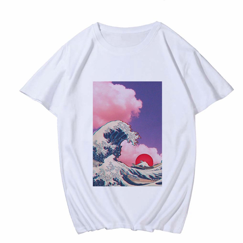 Women S Oversized Fashion Shirts Oil Paint Graphic Tees Women Japan Style Tshirt Creative T Shirt Cute Sweet T Shirt Sudaderas Shopee Philippines