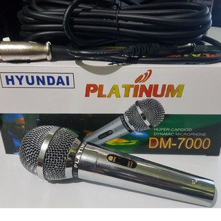 DM-7000 PLATINUM HYUNDAI Dynamic Microphones Videoke/Karaoke