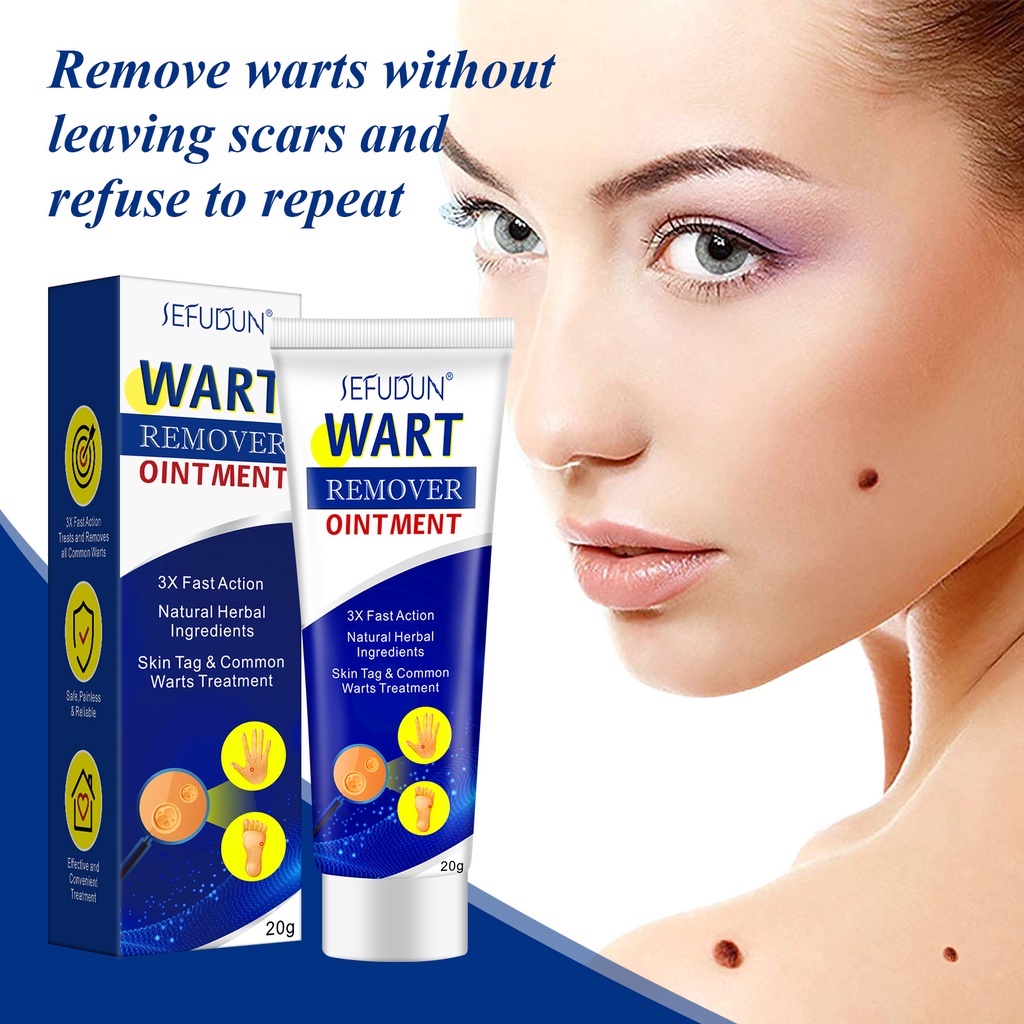 SEFUDUN Wart Remover Original Cream Wart Removal Ointment Warts and ...