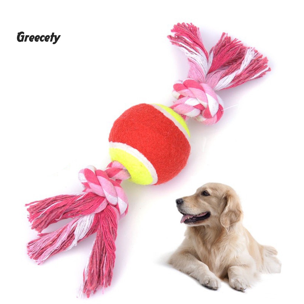 knotted cotton rope dog chew