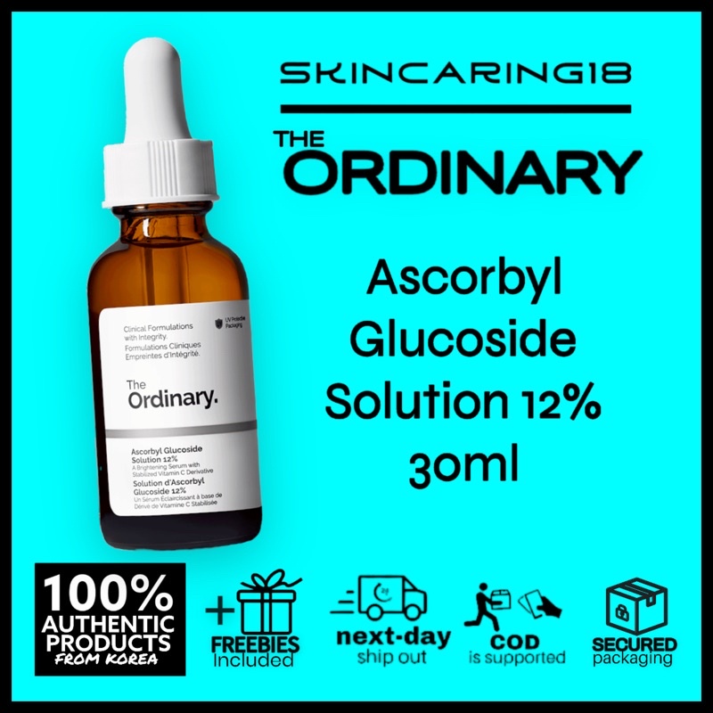 The Ordinary Ascorbyl Glucoside Solution 12 30ml By Skincaring18