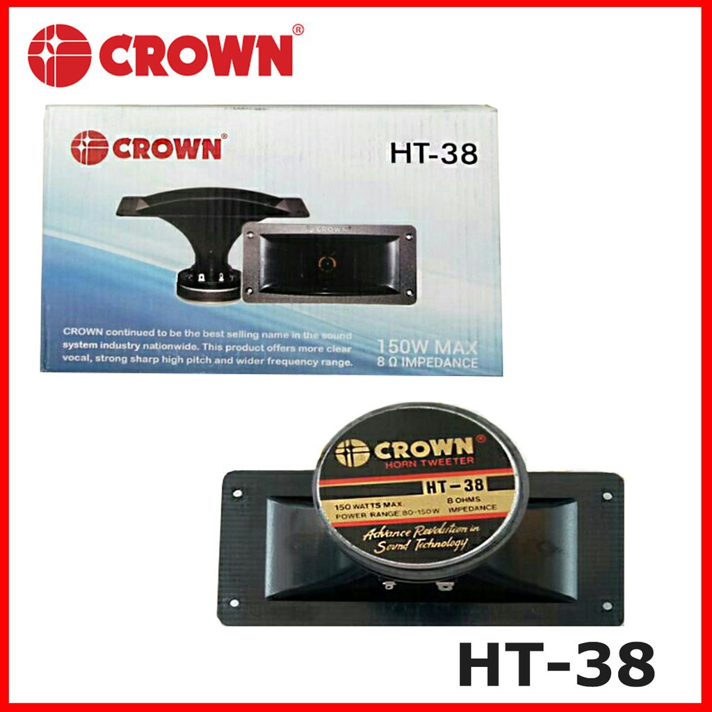 crown horn tweeter