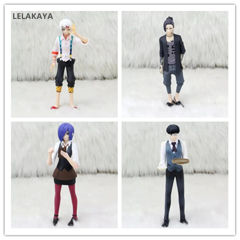 Tokyo Ghoul Anime Action Figure Kaneki Ken Juzo Suzuya Rei Uta Touka Kirishima Realistic Ver Model P Shopee Philippines