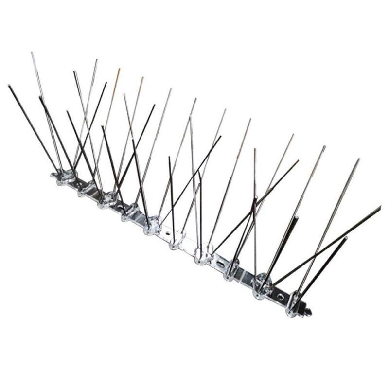 Stainless Steel Roof Bird Repeller Anti Pigeon Palomas Spikes Nail Bird